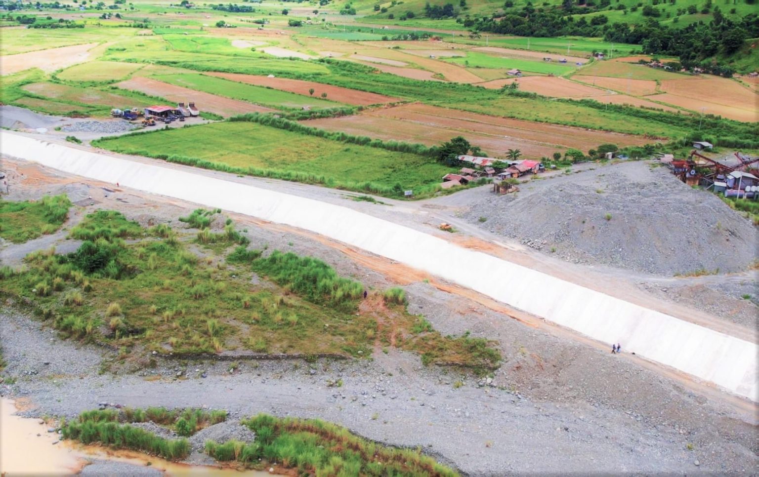 DPWH Completes Flood Control Structure In Bongabon Punto Central Luzon