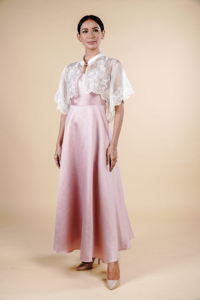 silk filipiniana