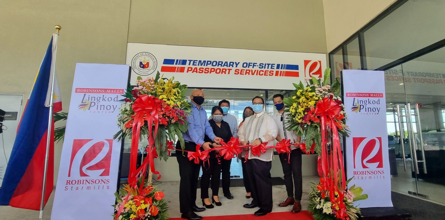 DFA opens offsite passport service at Robinsons Starmills - Punto ...