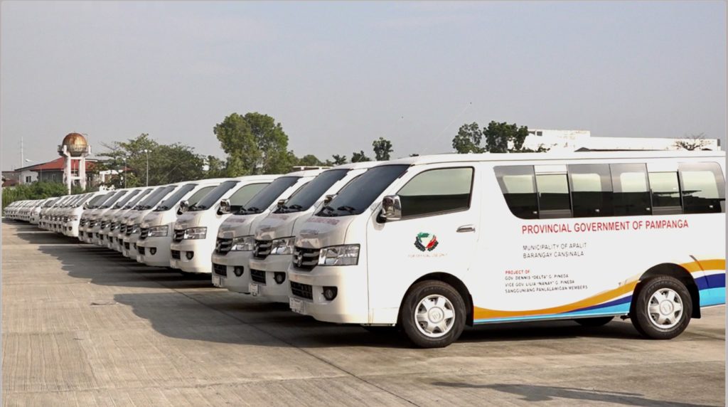 Delta turns over 95 more service vans to barangays - Punto! Central Luzon