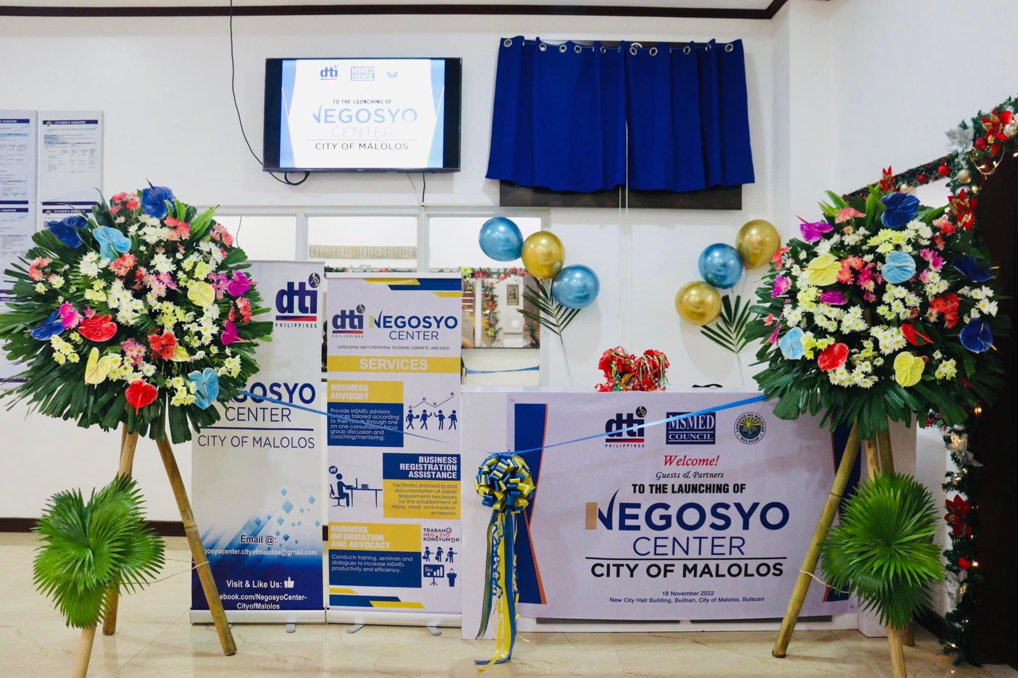 ‘Extra’ Negosyo Center sa City Hall ng Malolos, binuksan na - Punto