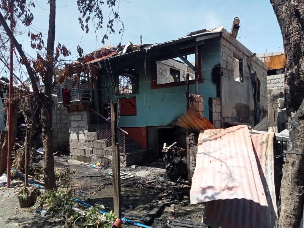 2 hurt in NE fire, 11 houses gutted - Punto! Central Luzon