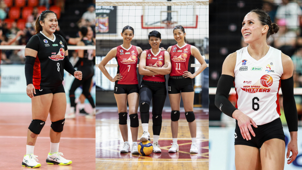 PLDT High Speed Hitters’ new skipper Kath Arado; prized recruits - Majoy Baron, Kim Fajardo, and Kianna Dy; and Fil-Canadian outside hitter Savannah Davidson