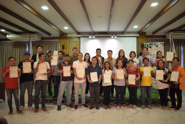 SEC awards certificates to 18 newly-registered ARBOs in Tarlac