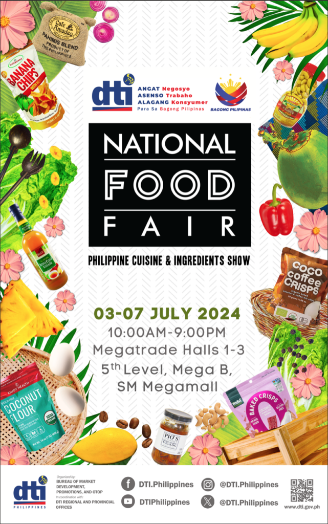 Savor the Flavors: DTI announces the 2024 National Food Fair - Punto