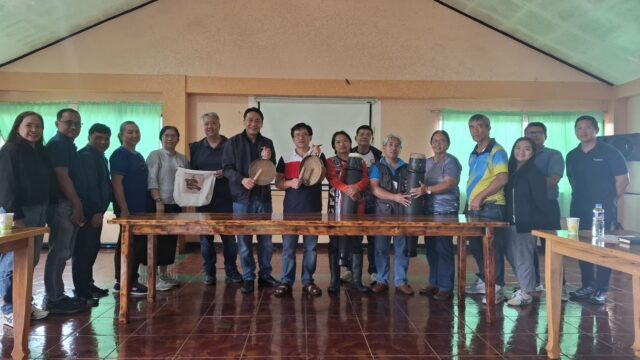 SNAP-Benguet donates traditional IP instruments to Tinongdan