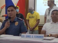 Bulacan PNP presents suspect in ABC president slay
