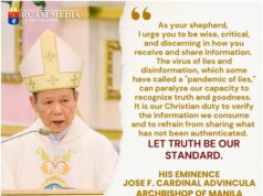 Let truth be our standard