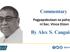 Pagpapabulaan sa pahayag ni Sec. Vince Dizon