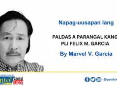 PALDAS A PARANGAL KANG PLI FELIX M. GARCIA