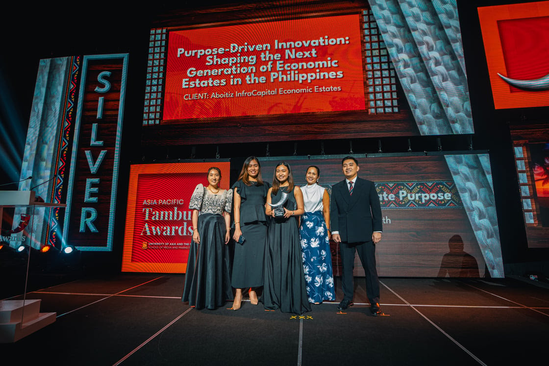 Aboitiz Economic Estates Earns Silver at APAC Tambuli Awards  for Purpose-Driven Innovation