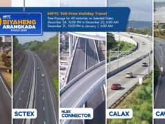 Pangilinan-led Luzon Tollways Steps Up Holiday Traffic Preparations, Offers Free Toll