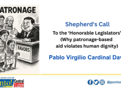 To the ‘Honorable Legislators’ (Why patronage-based aid violates human dignity)