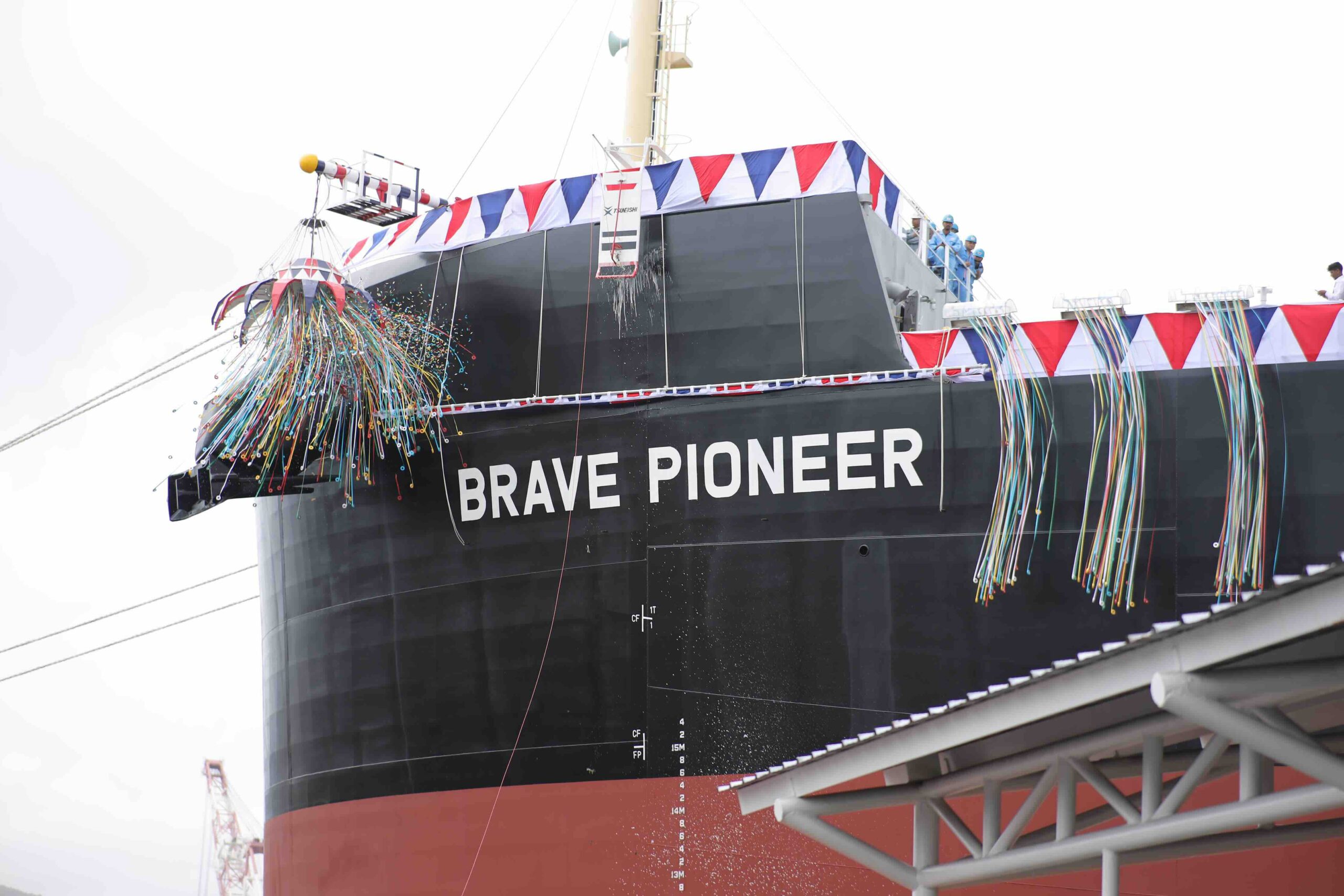 World’s First Methanol-Powered Kamsarmax  Begins Its East Asia Voyage from West Cebu Estate