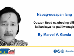 Quezon Road na ubod ng dilim, kailan kaya ito paliliwanagin?