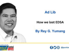How we lost EDSA