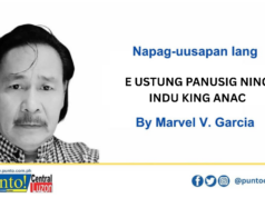 E USTUNG PANUSIG NING INDU KING ANAC