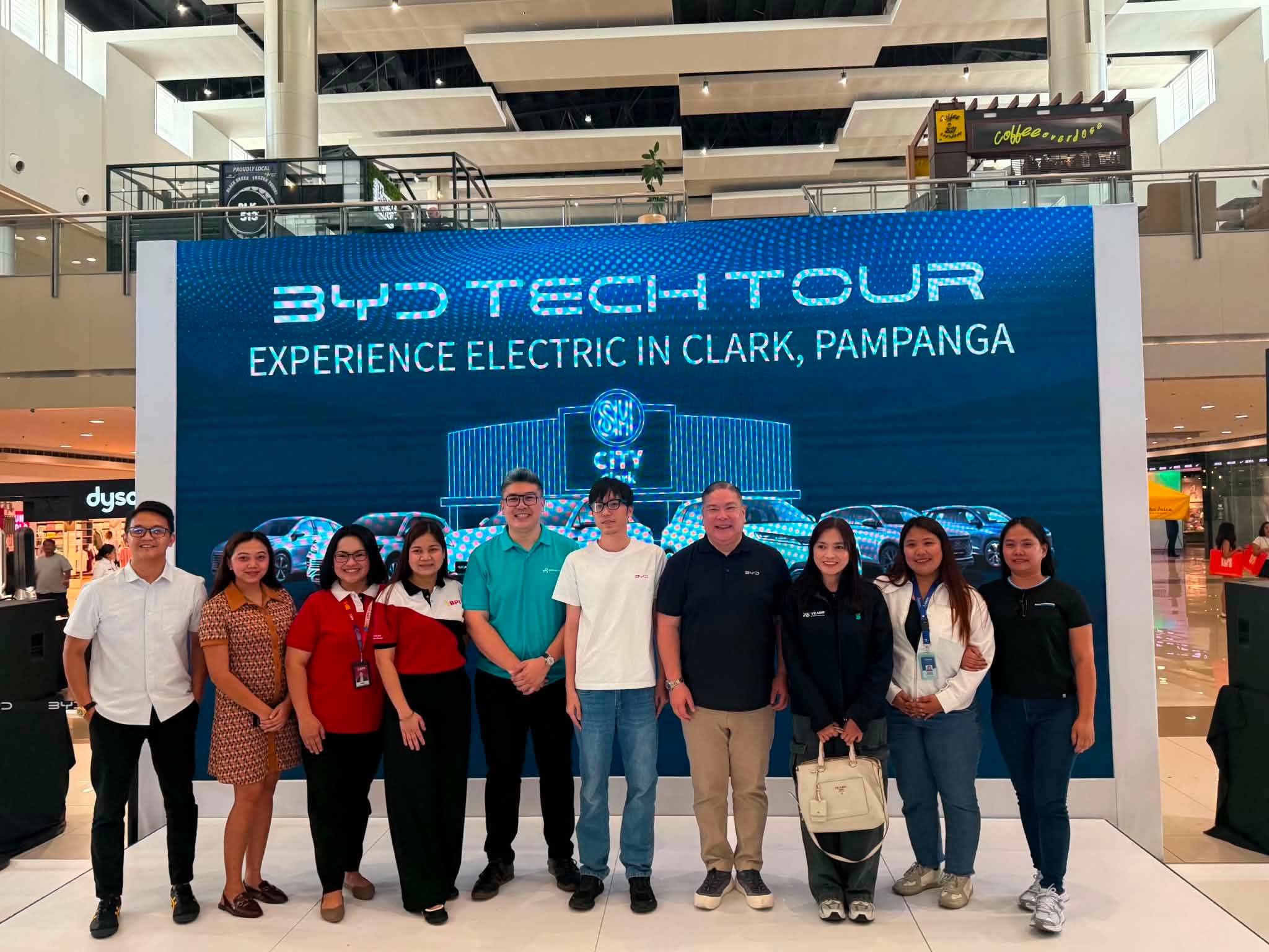 BYD charges up Clark with Tech Tour 2026