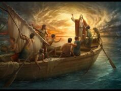 The Church in a boat