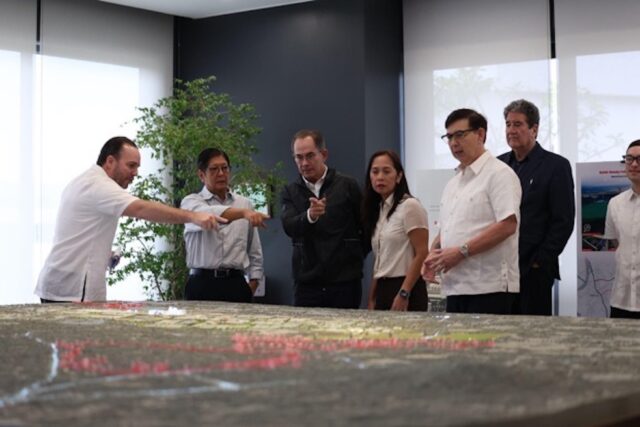 PBBM receives a briefing on LIMA Estate