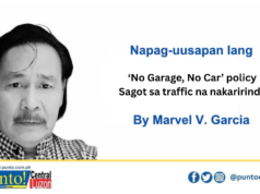 ‘No Garage, No Car’ policy Sagot sa traffic na nakaririndi